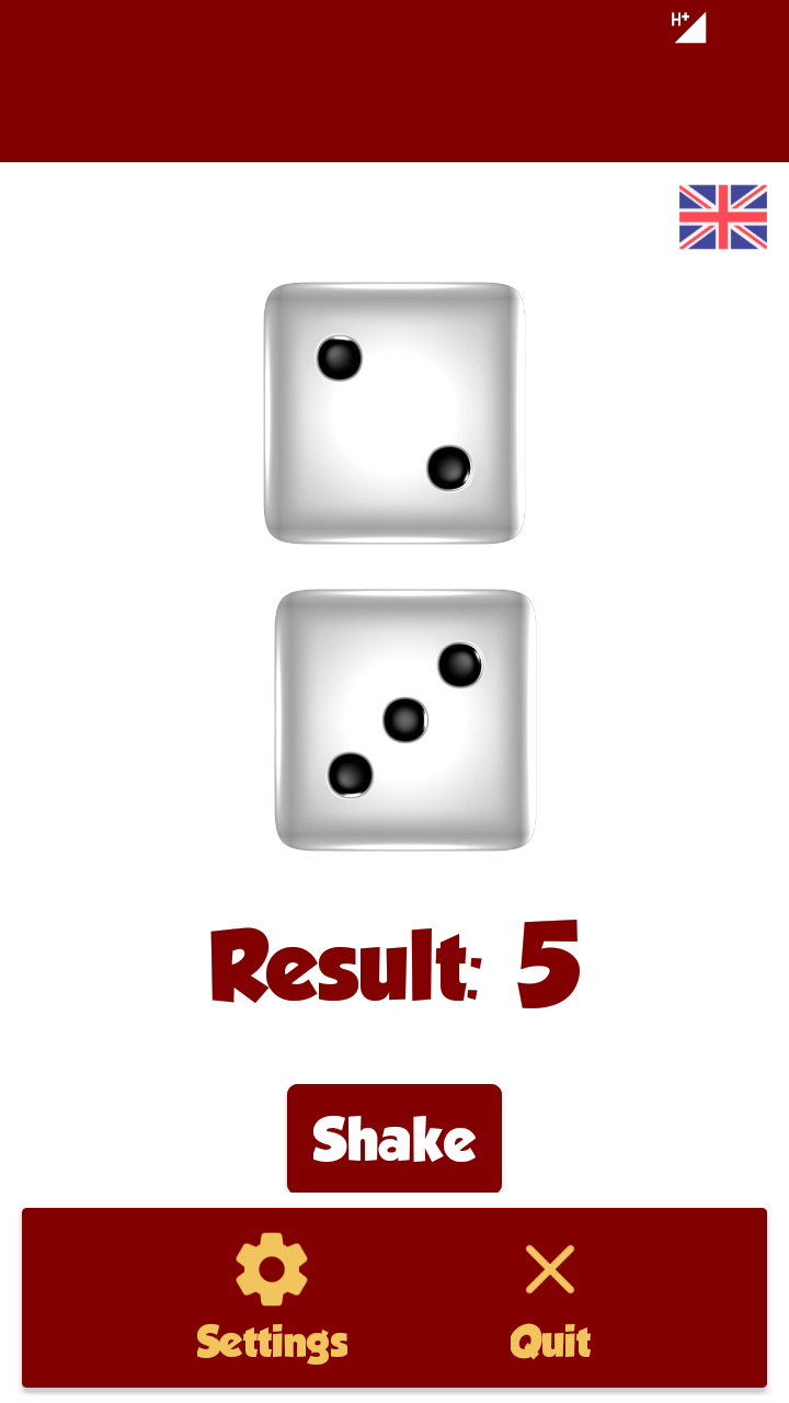 Board Game Dice Android App