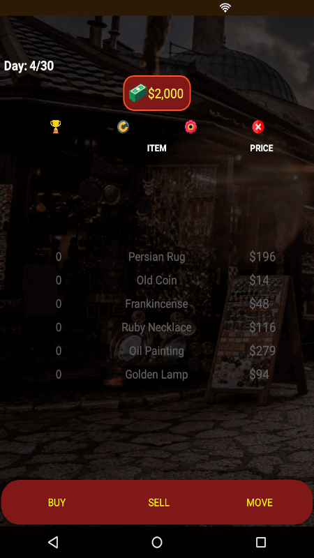 Traders The Game Android App Screenshot