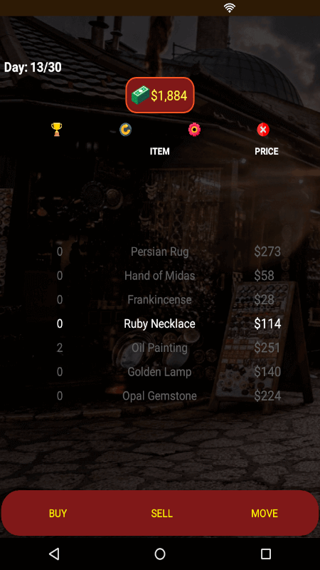 Traders The Game Android App Screenshot